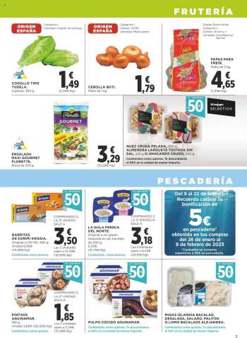 Folleto actual Supercor supermercados - 09/02/23 - 22/02/23.
