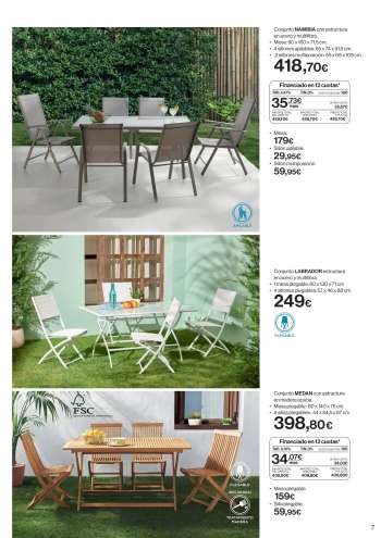 thumbnail - Sofás, bancos, sillones, sillas para el jardín