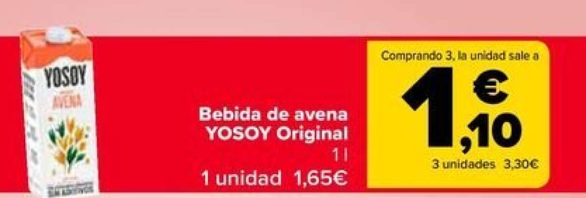 YoSoy - Bebida De Avena Original