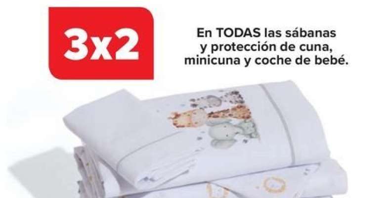 En TODAS las sábanas y protección de cuna, minicuna y coche de bebé