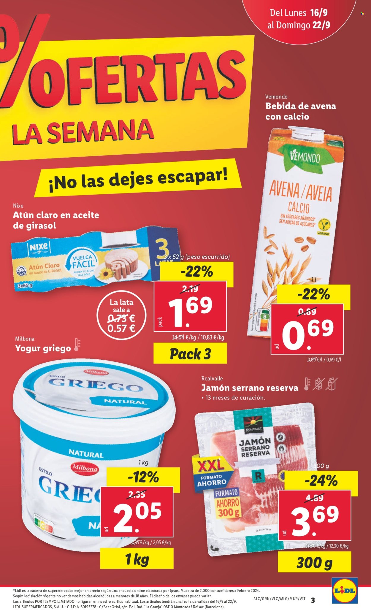 Folleto Lidl - 16/09/24 - 22/09/24. Página 3