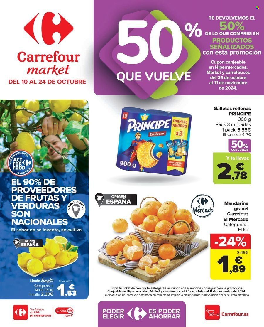 Folleto Carrefour - 10/10/24 - 24/10/24. Página 1