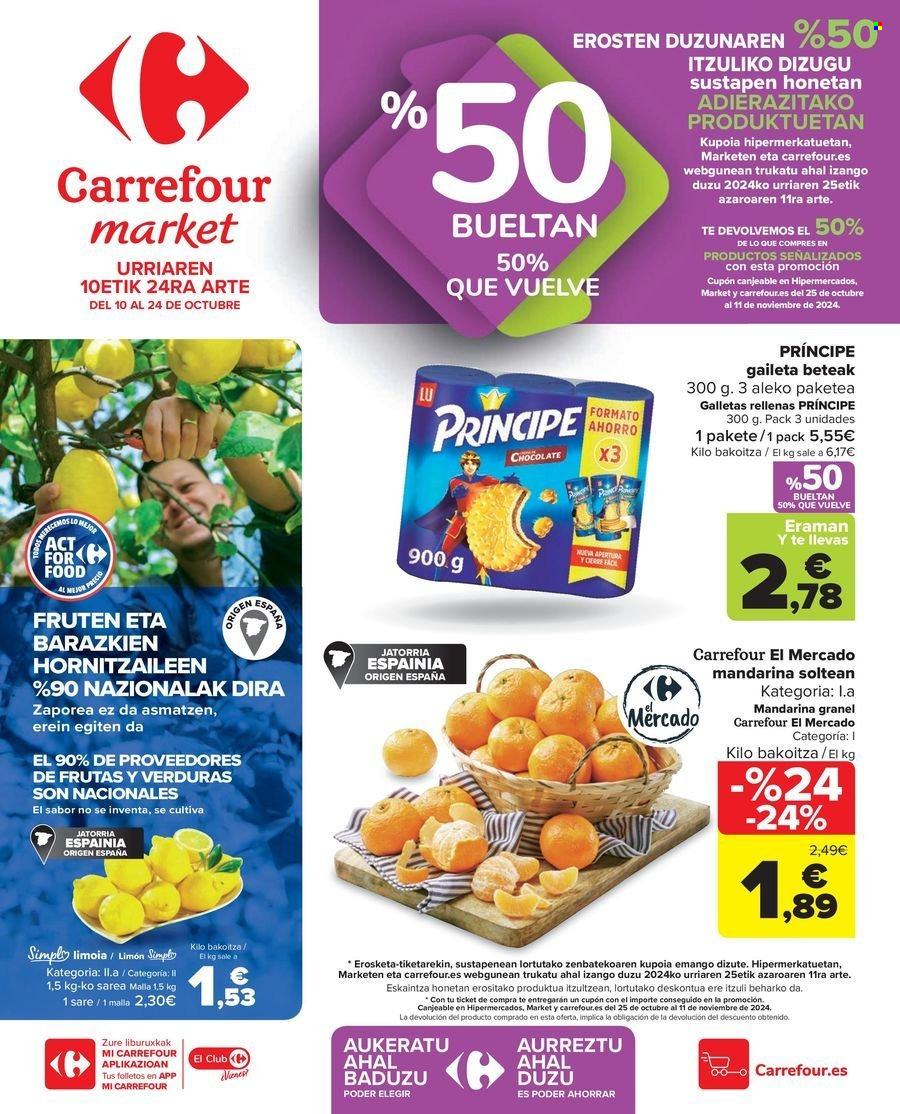 Folleto Carrefour - 10/10/24 - 24/10/24. Página 1