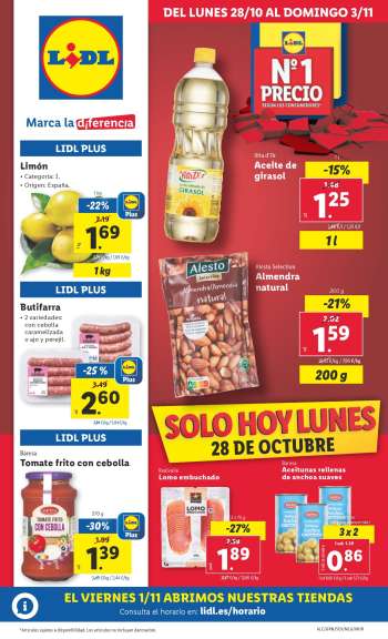 Folleto actual Lidl - 28/10/24 - 03/11/24.