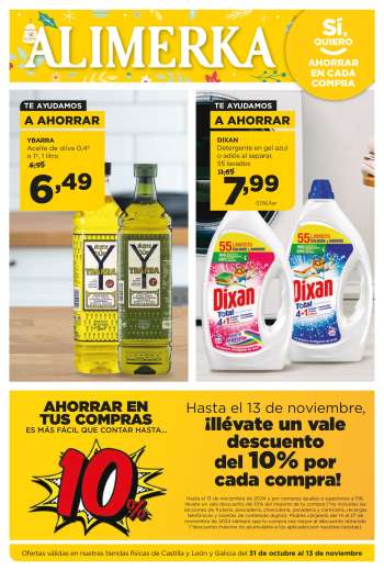 Folleto actual Alimerka - 31/10/24 - 13/11/24.