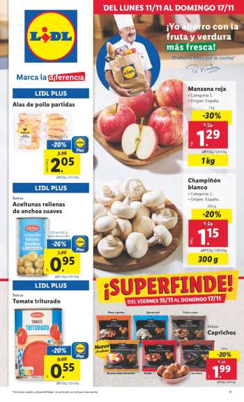 Folleto actual Lidl - 11/11/24 - 17/11/24.