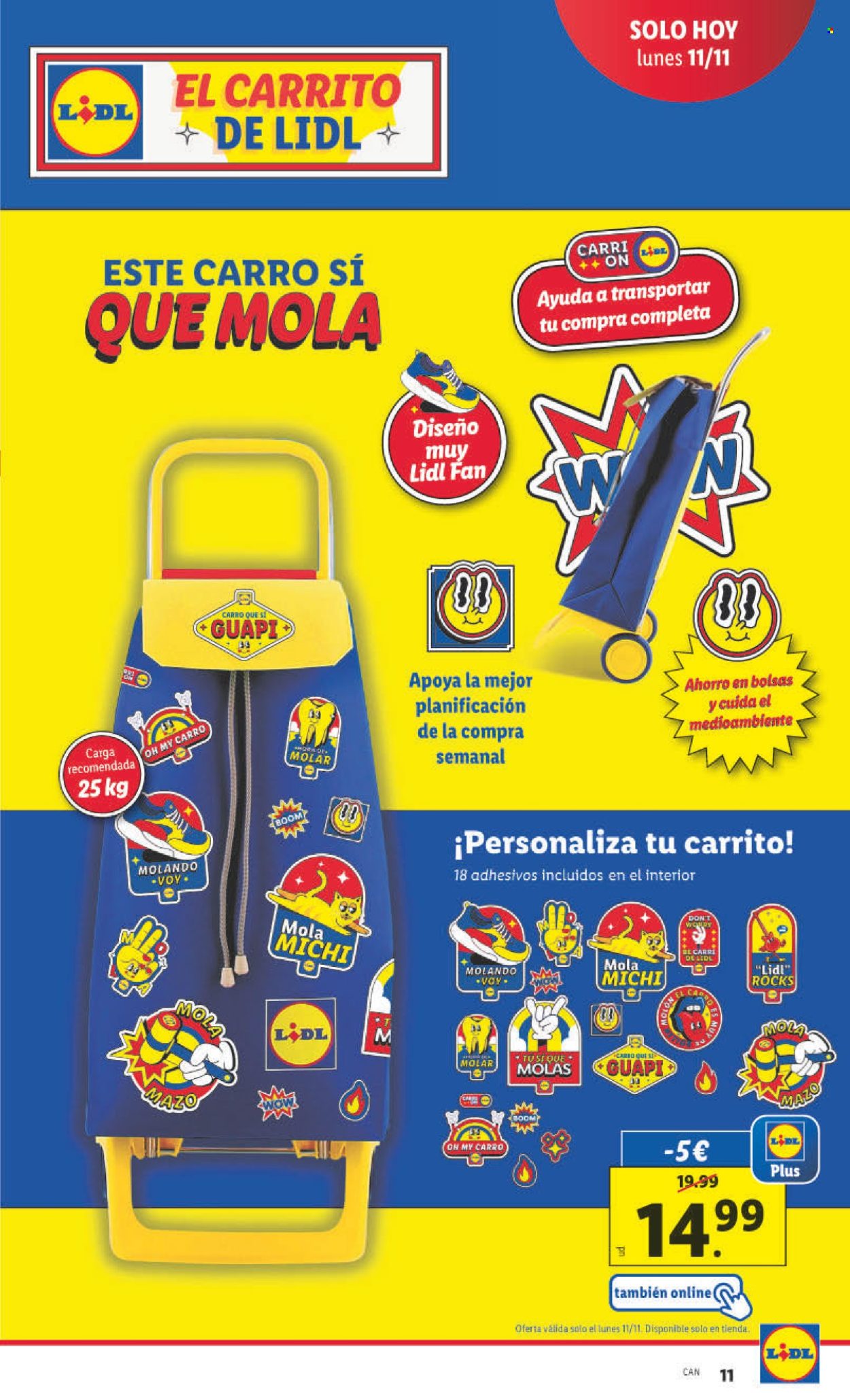 Folleto Lidl - 11/11/24 - 17/11/24. Página 1