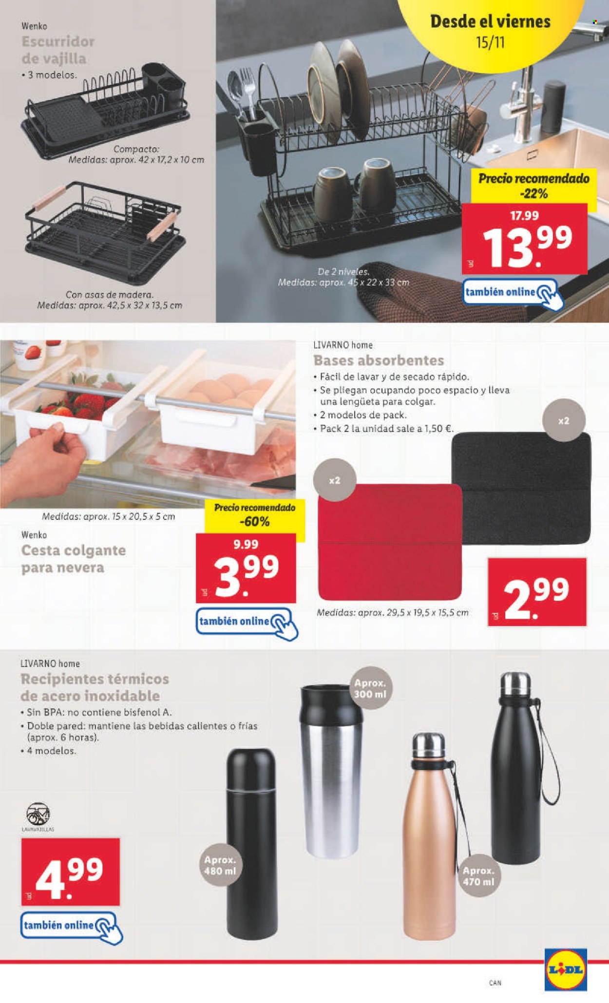 Folleto Lidl - 11/11/24 - 17/11/24. Página 1