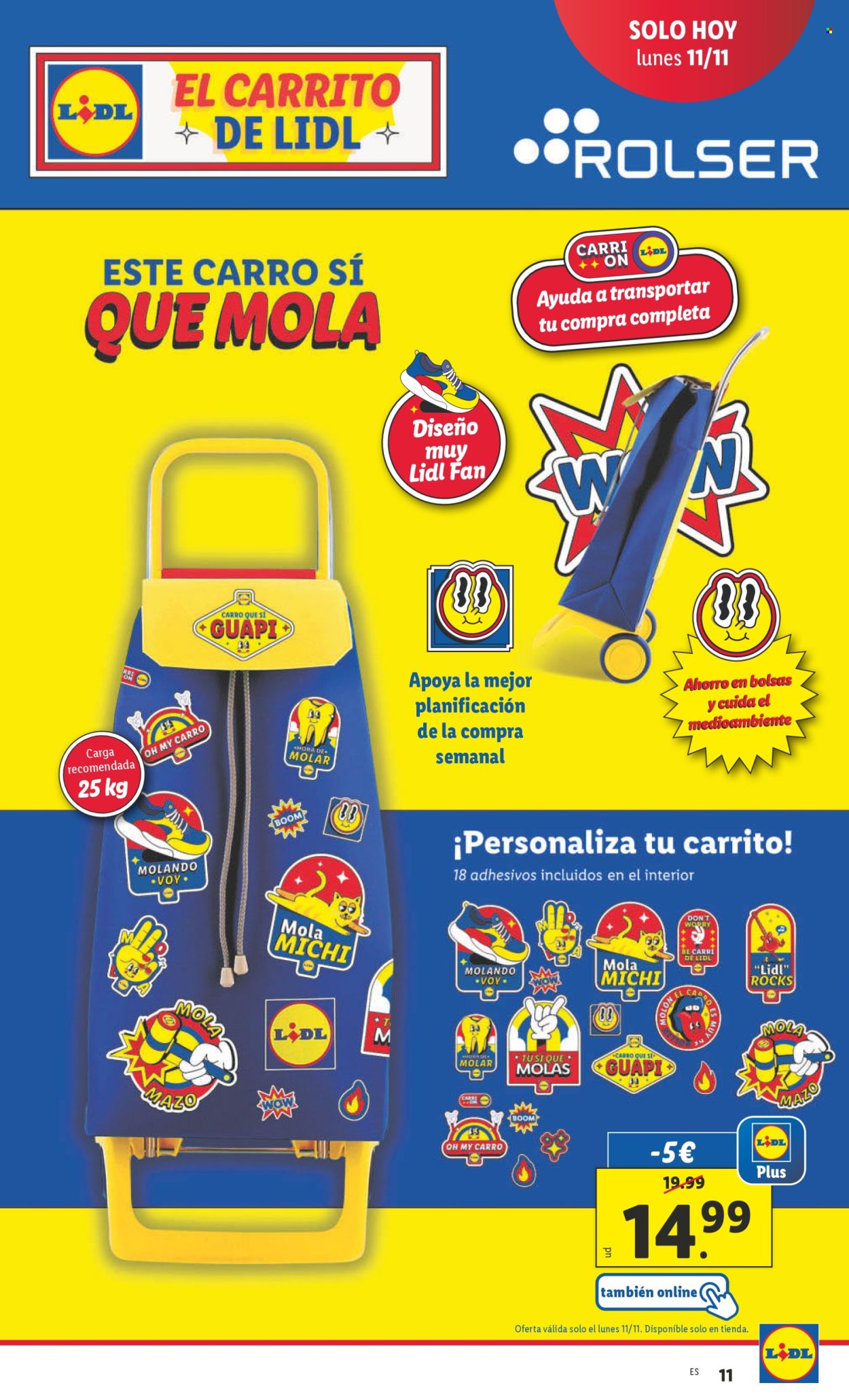 Folleto Lidl - 11/11/24 - 17/11/24. Página 1