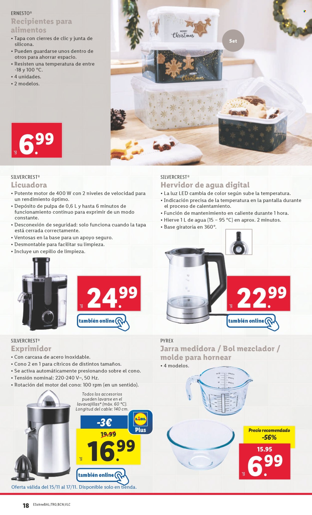 Folleto Lidl - 11/11/24 - 17/11/24. Página 1