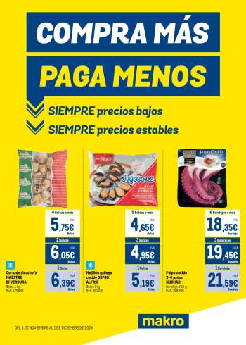 Folleto actual Makro - 04/11/24 - 01/12/24.