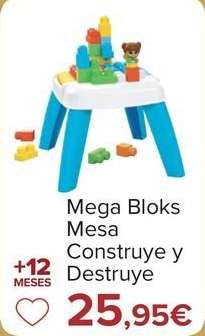 Mega Bloks - Mesa Construye Y Destruye