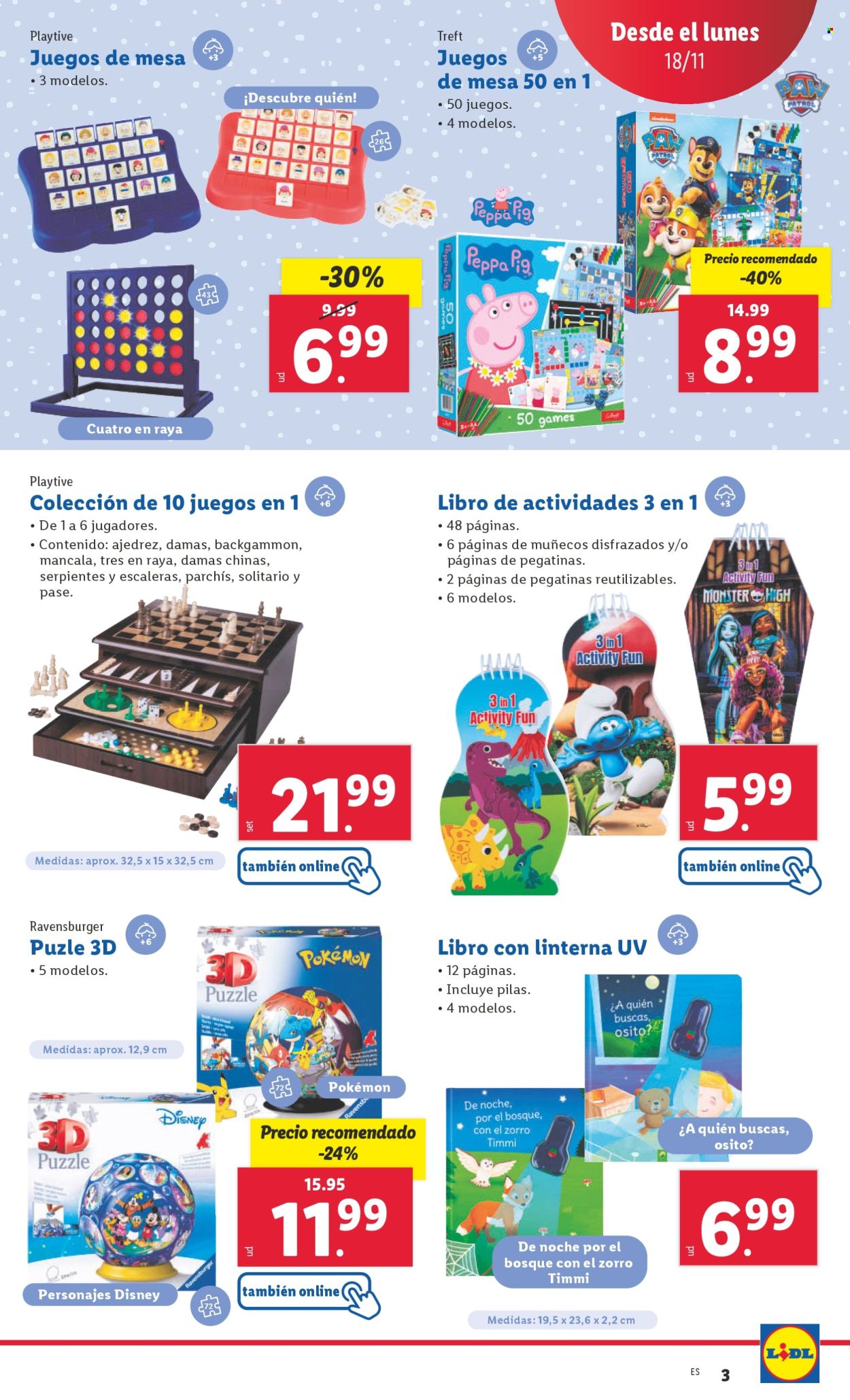 Folleto Lidl - 18/11/24 - 24/11/24. Página 1