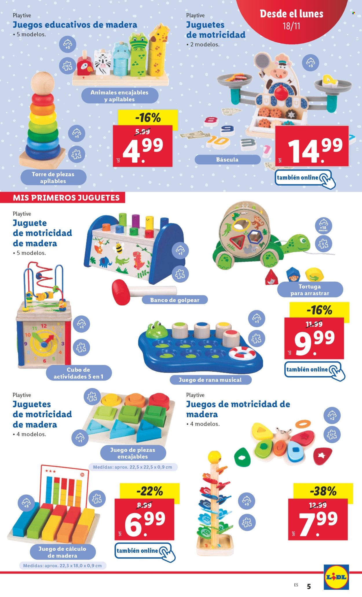 Folleto Lidl - 18/11/24 - 24/11/24. Página 1