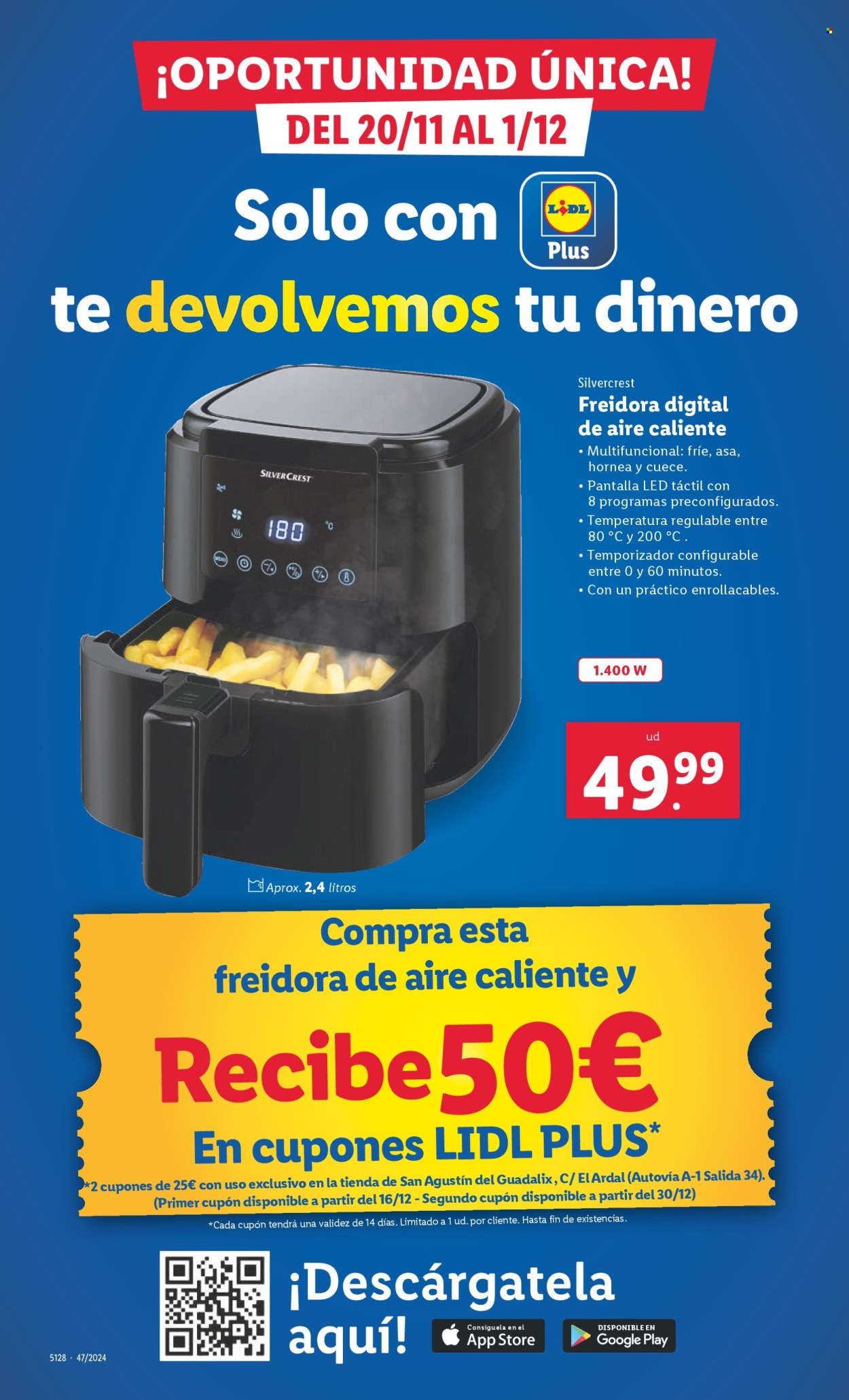 Folleto Lidl - 20/11/24 - 01/12/24. Página 1