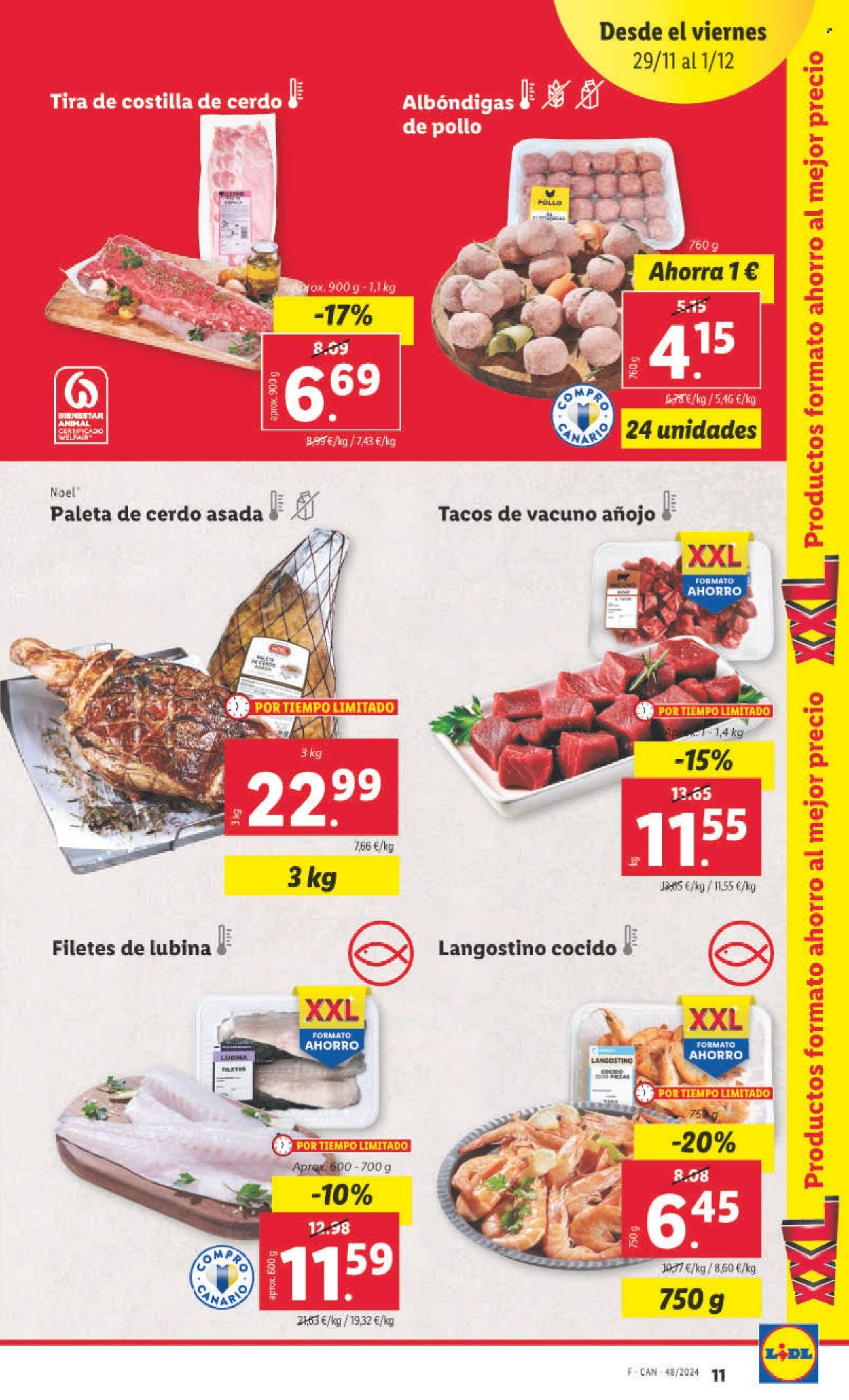 Folleto Lidl - 25/11/24 - 01/12/24. Página 1