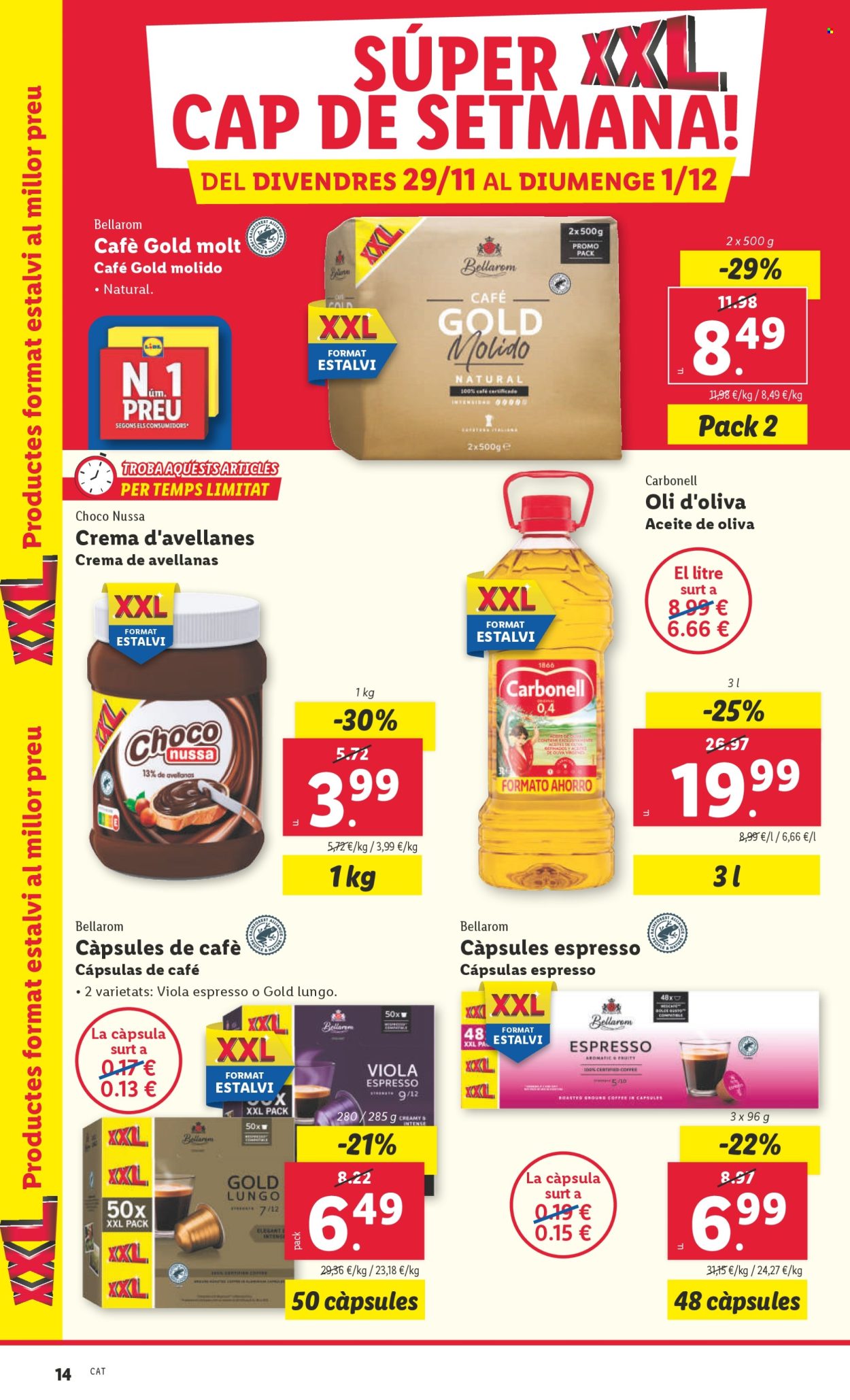 Folleto Lidl - 25/11/24 - 01/12/24. Página 1