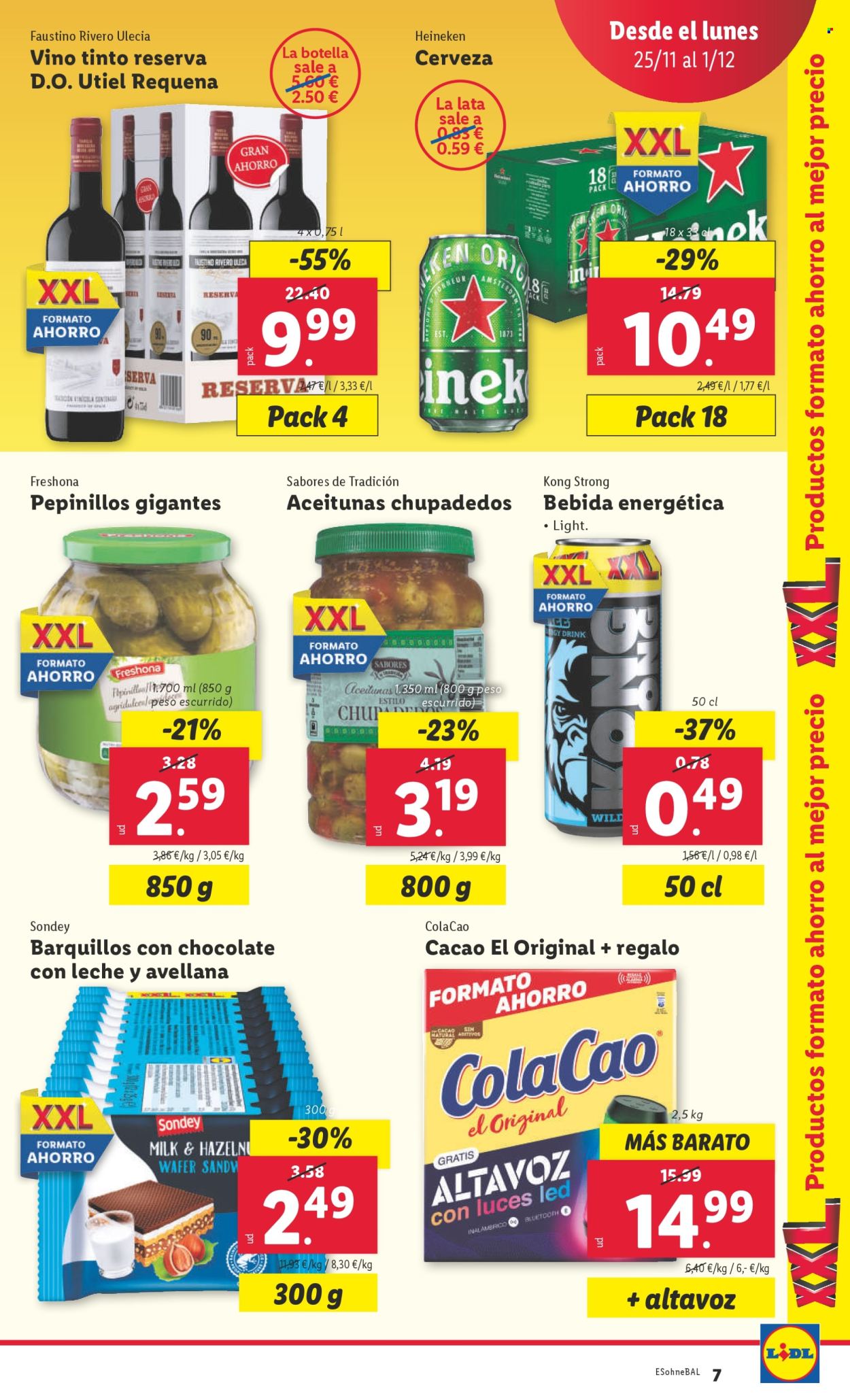 Folleto Lidl - 25/11/24 - 01/12/24. Página 1