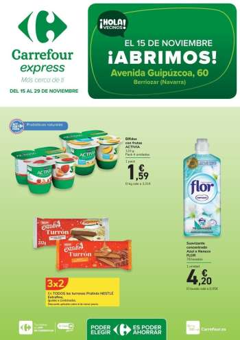 Folleto actual Carrefour - 15/11/24 - 29/11/24.