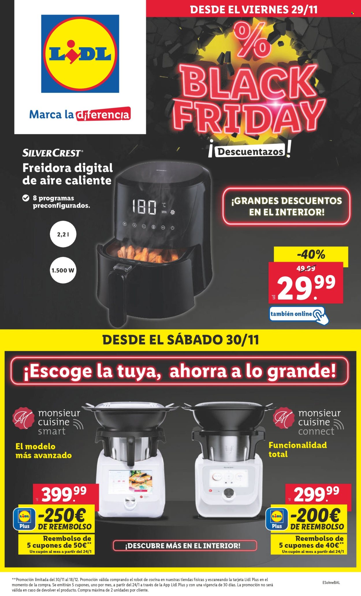 Folleto Lidl - 25/11/24 - 01/12/24. Página 1