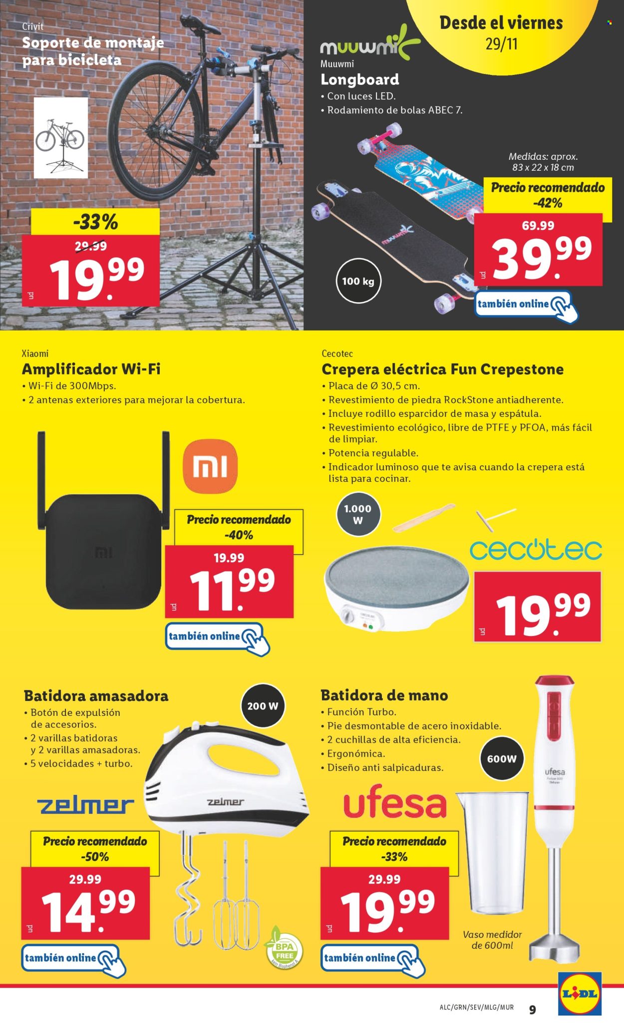 Folleto Lidl - 25/11/24 - 01/12/24. Página 1