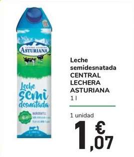 Central Lechera Asturiana - Leche Semidesnatada