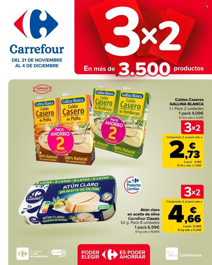 Folleto Carrefour - 20/11/24 - 04/12/24. Página 1