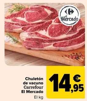 Carrefour - Chuletón  De Vacuno  El Mercado