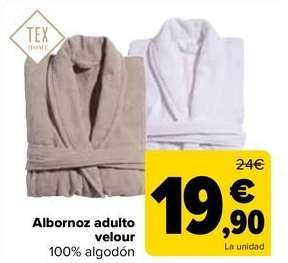 Albornoz adulto velour