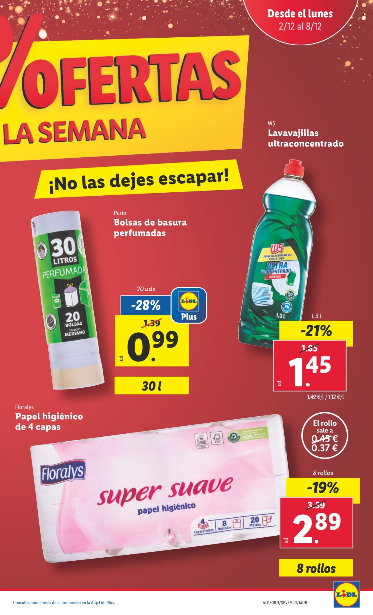 Folleto Lidl - 02/12/24 - 08/12/24. Página 1