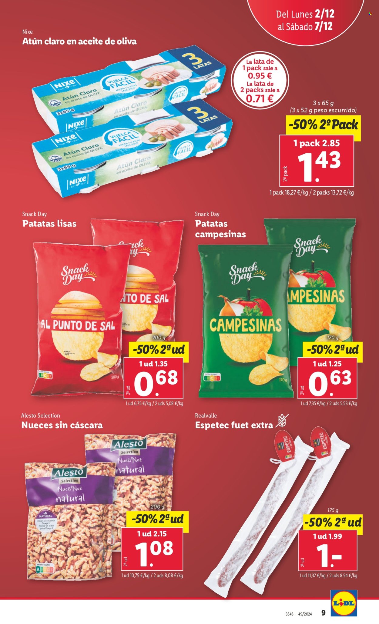 Folleto Lidl - 02/12/24 - 07/12/24. Página 1