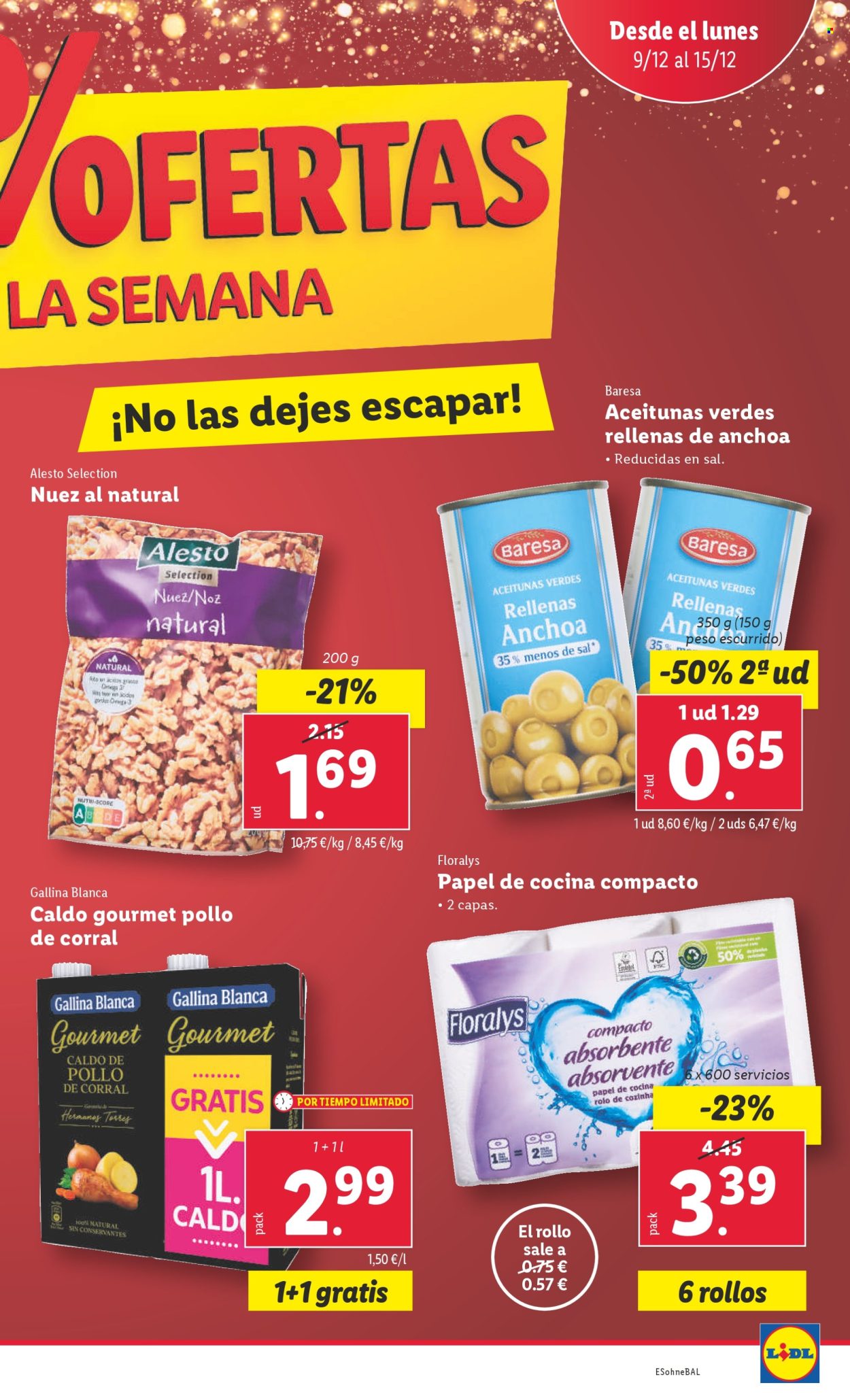 Folleto Lidl - 09/12/24 - 15/12/24. Página 1