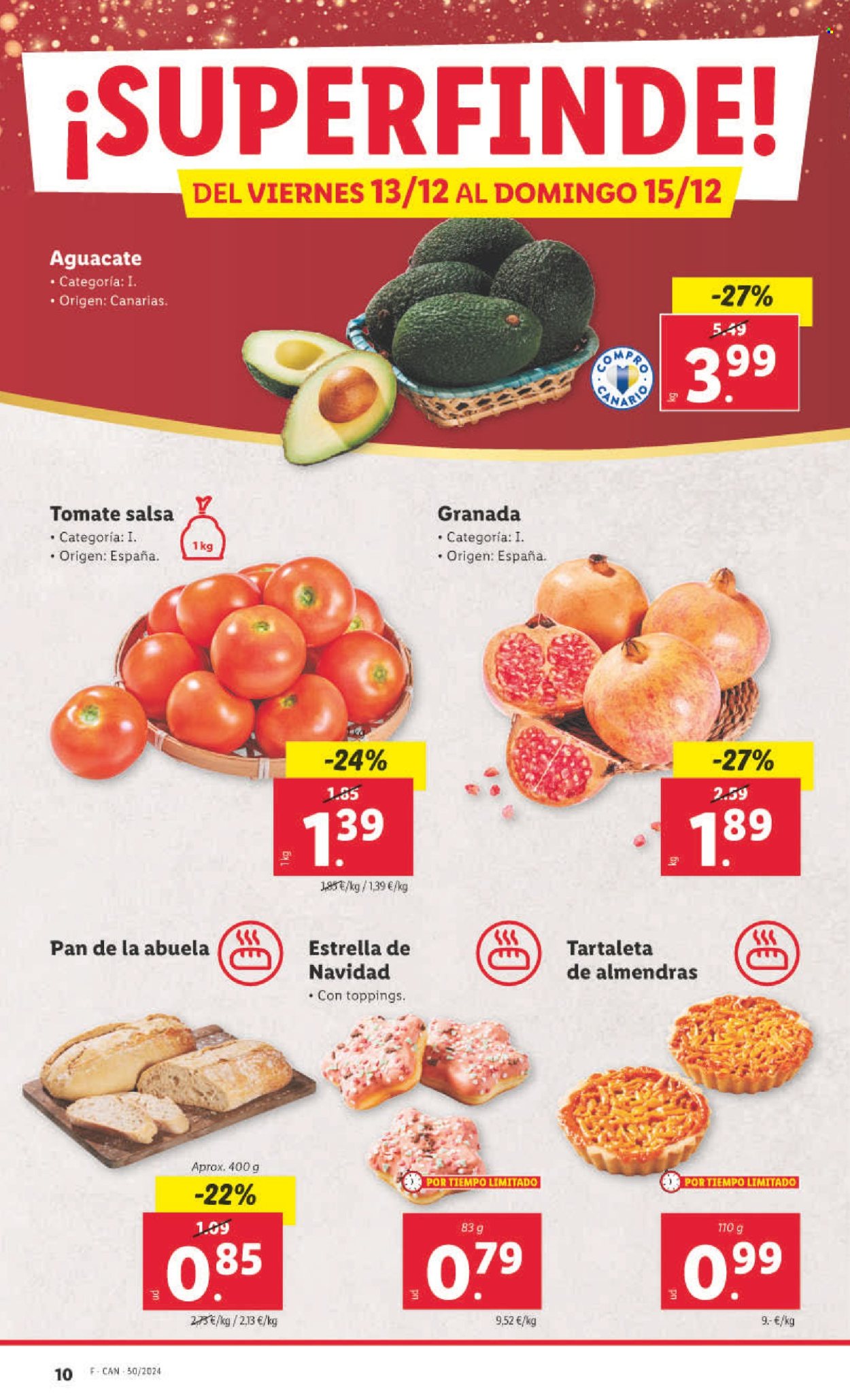 Folleto Lidl - 09/12/24 - 15/12/24. Página 1