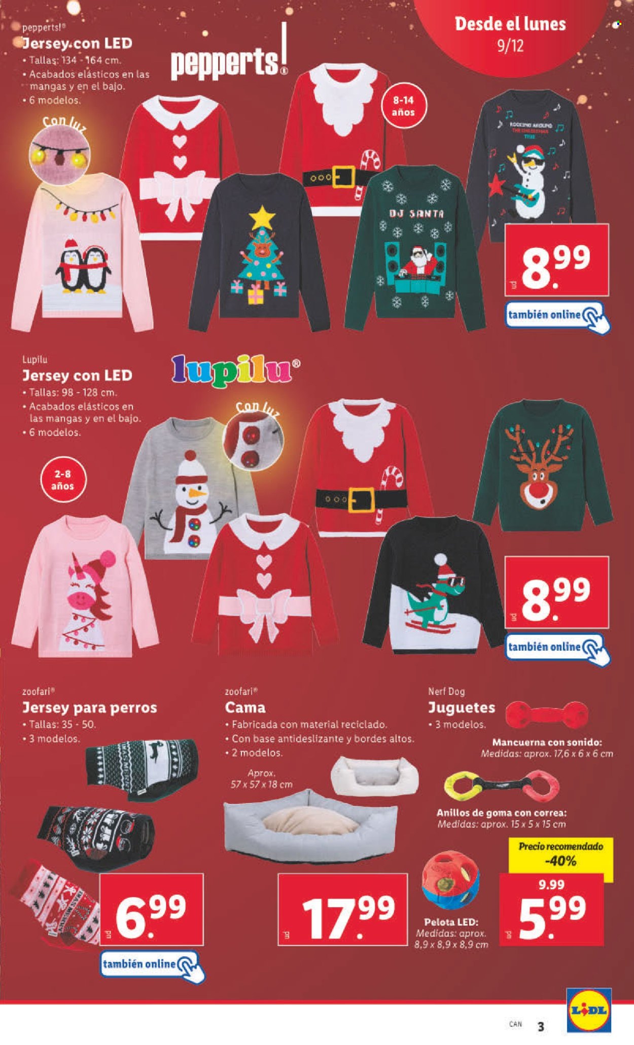 Folleto Lidl - 09/12/24 - 15/12/24. Página 1