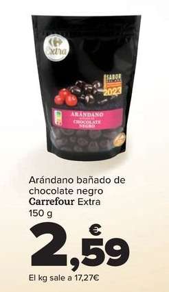 Carrefour - Arándano Banado De Chocolate Negro Extra