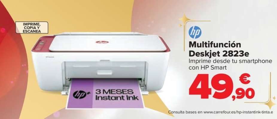 Hp - Multifunción Deskjet 2823E