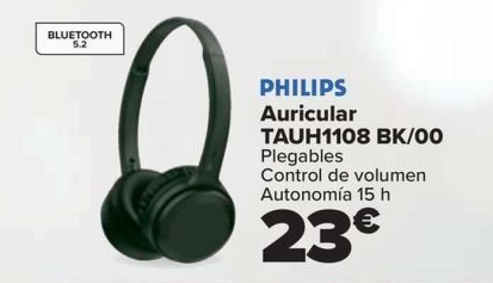 Philips - Auricular Tauh1108 Bk00