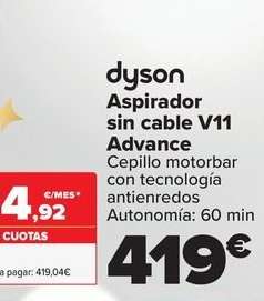 Dyson - Aspirador Sin Cable V11 Advance