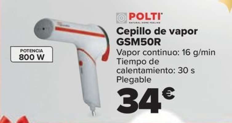 Polti - Cepillo De Vapor GSM50R