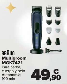 BRAUN Multigroom MGK7421