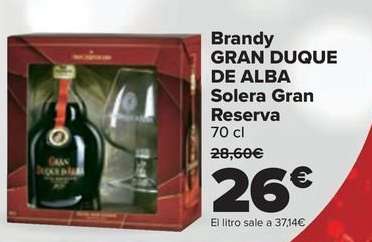 Gran Duque De Alba - Brandy Solera Gran Reserva