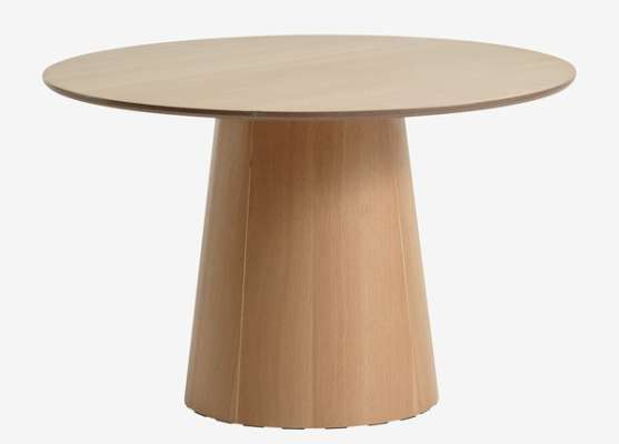 Mesa de comedor KLIPLEV Ø120 roble