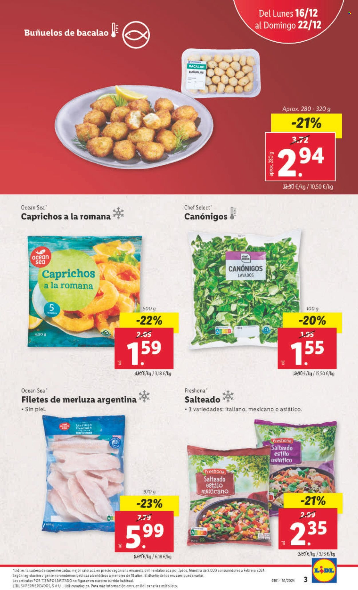 Folleto Lidl - 16/12/24 - 22/12/24. Página 1