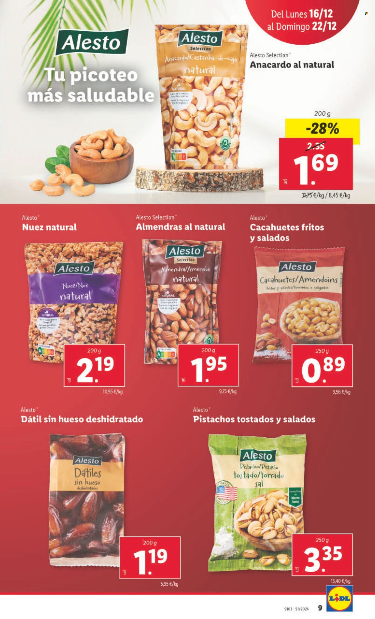 Folleto Lidl - 16/12/24 - 22/12/24. Página 1