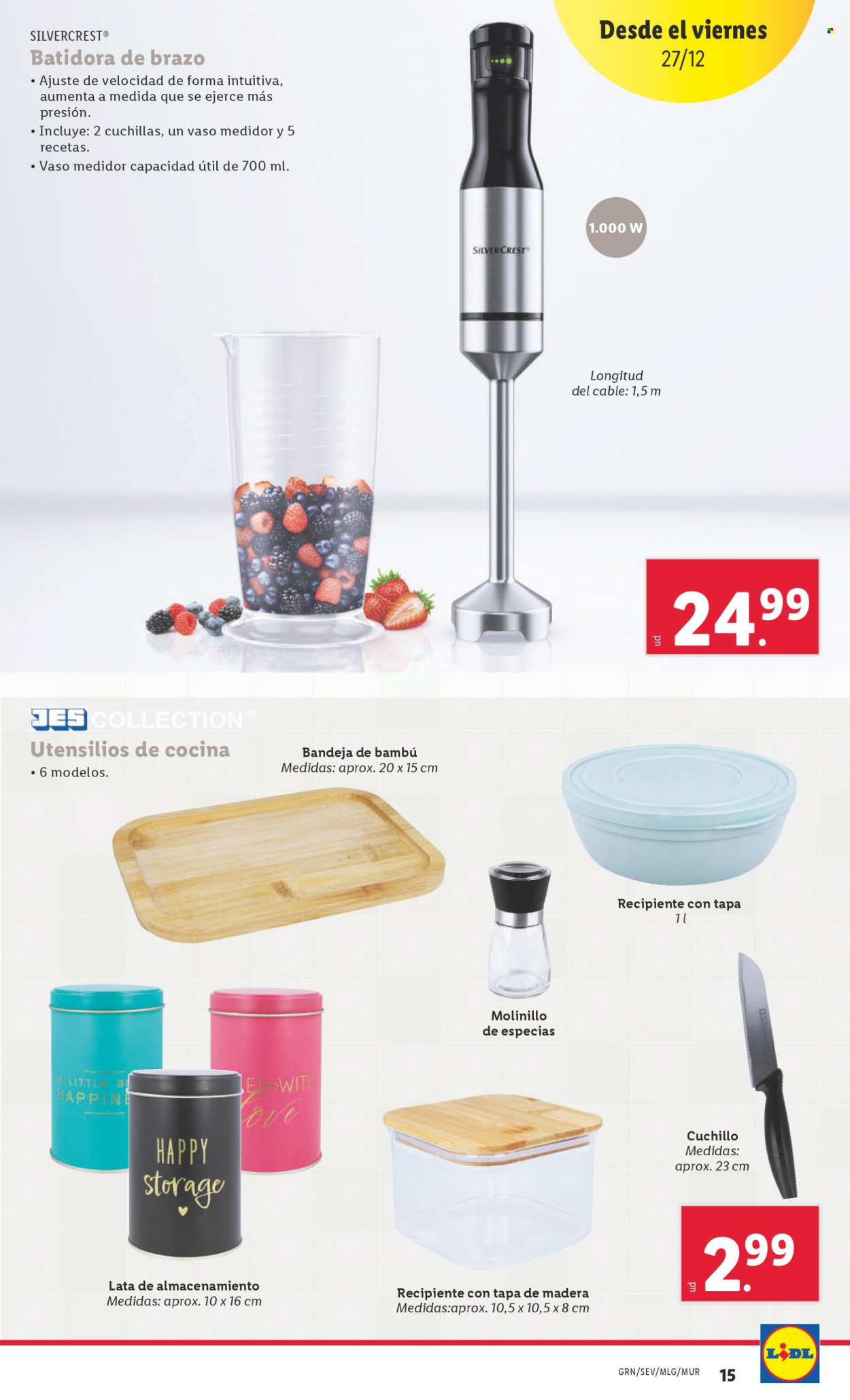 Folleto Lidl - 23/12/24 - 29/12/24. Página 1