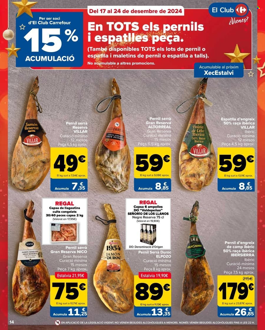 Folleto Carrefour - 17/12/24 - 31/12/24. Página 1