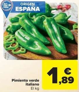 PIMIENTO VERDE ITALIANO