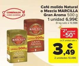 Marcilla - Café Molido Natural O Mezcla Gran Aroma