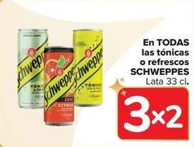 Schweppes - En Todas Las Tonicas O Refrescos