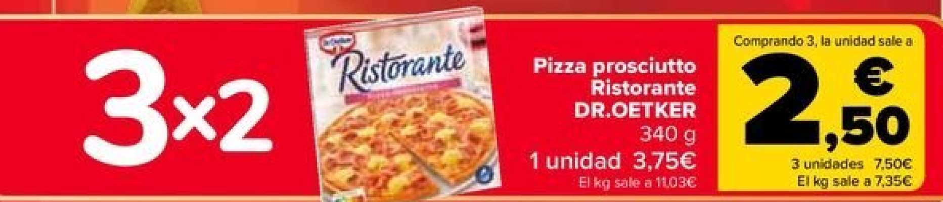 Dr Oetker - Pizza Prosciutto Ristorante